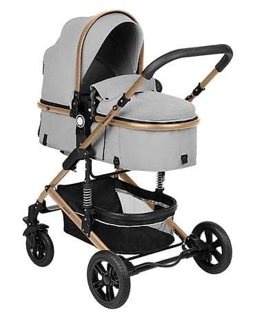only magic kolica: KIKKA BOO Amaia – premium 3u1 kolica, light grey (SKU: KKB1) Opis: - — 9