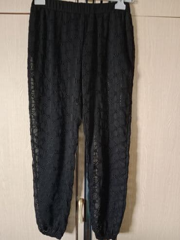 ps pantalone 2023: M (EU 38), Regular rise, Palazzo — 1