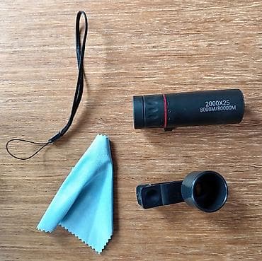 Video Games & Consoles: Nov teleskop za mobilni telefon. Ima uveličanje 8x, dimenzije — 2