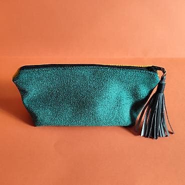 ranac za alat: Ručno rađena kozmetička torbica/neseser - Dizajn: dvo-brojna — 5