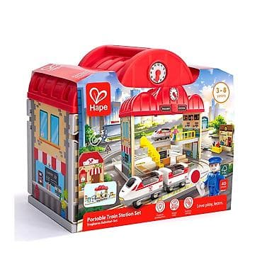 Hape železnička stanica – prenosivi set za igru Šifra proizvoda: 2200