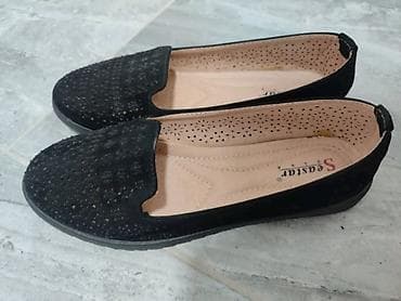 Baletanke crne – Seastar. NOVO - Model slip-on baletanke/loaferice. -