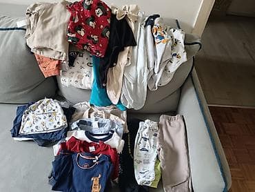 Paket dečije garderobe (dečak), razni komadi i uzorci sa Disney