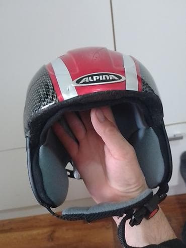 Muzički instrumenti: Decija Kaciga za skijanje ALPINA vel obim 48-52 je u perfektnom stanju — 4