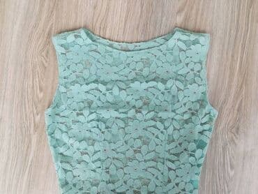 Women's Clothing: Haljina od tirkizno plave čipke Šivena, nikada nije nošena. Čipka je — 4