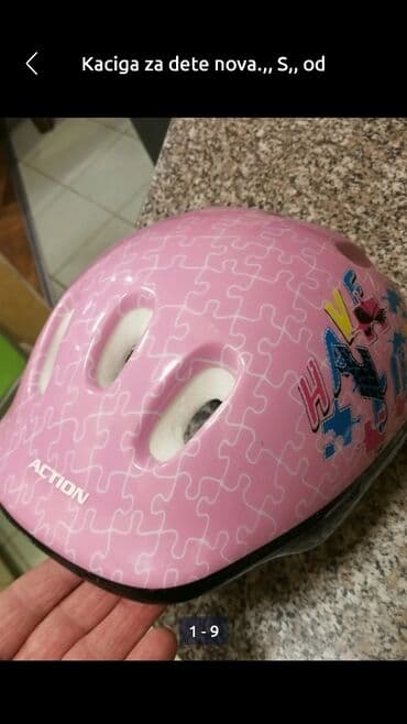 bicikle sa prednjim i zadnjim amortizerima: Helmet, For kids, Used — 4