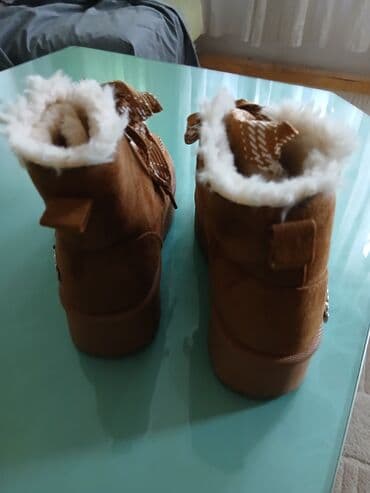 kisni mantili zenski: XL, Lan, Jednobojni, bоја - Braon — 5