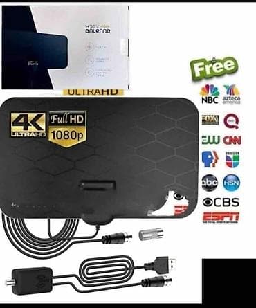 figaro za afro lokne: Unutrašnja HDTV digitalna antena za besplatan prijem zemaljskih TV — 1