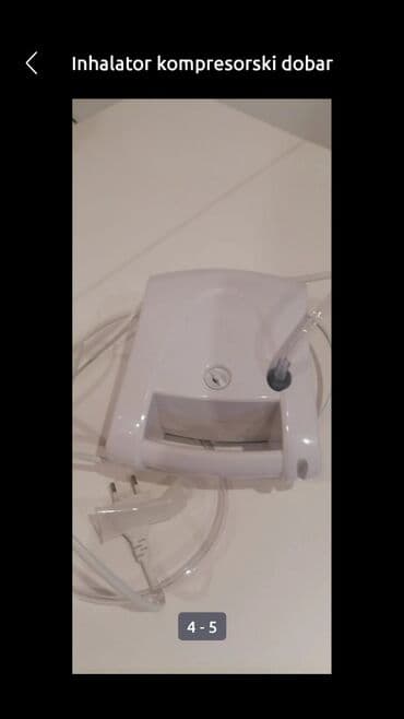 Inhalatori, nebulizatori: Inhalator kompresorski dobar kao nov je. sa novom maskom. A500l — 2
