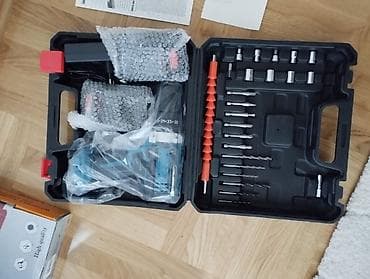 Akumulatorske bušilice: Akumulatorska bušilica/odvijač – komplet u koferu NOVOOO MAKITAA - — 2