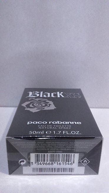 black xs parfem: PACO RABANNE BLACK XS MEN EDT 50ML | Paco Rabanne Black XS men edt — 2