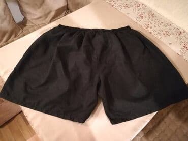 pantalone za punije: Šorc, 6XL (EU 64), bоја - Crna, Poliester — 5