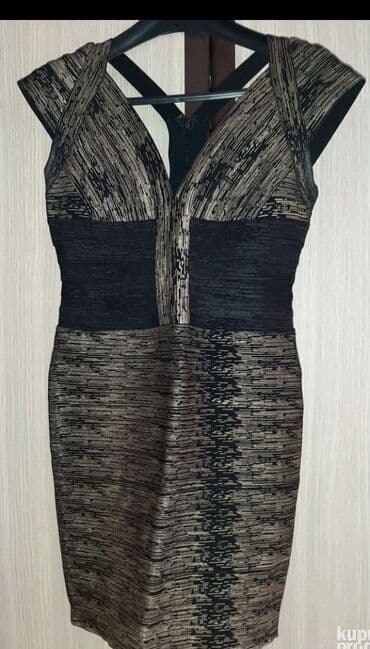 haljine c a: A-Dress M (EU 38), bоја - Šareno, Koktel, klub, Kratkih rukava — 5