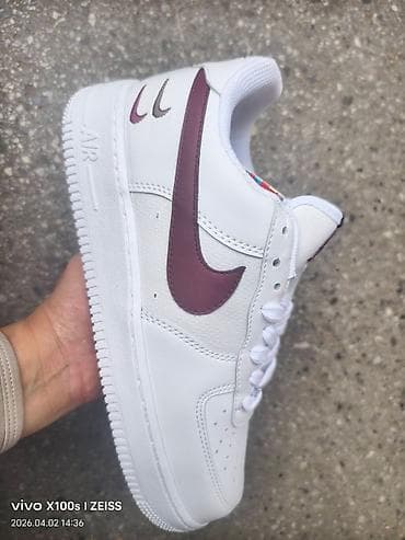 kozne salonke: Nike Air Force 1 – kožne patike, više boja - Model: Air Force 1 — 6