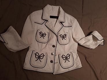 Original kratka Dsquared2 jakna od kepera sa koznim detaljima