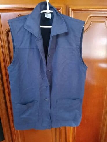 sat muški: Work vest, color - Light blue — 1