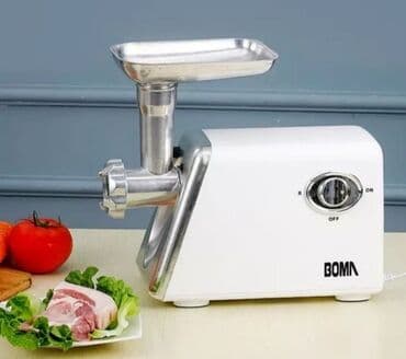 lidl masina za mlevenje paradajza: Električna mašina BOMA za mlevenje mesa 3000w 5000din Tri noža sitno — 1