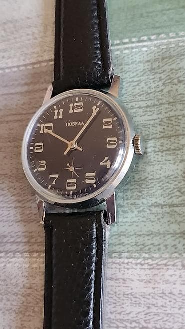 Mehanički ručni sat Pobeda (Победа) - Klasičan sovjetski dizajn sa