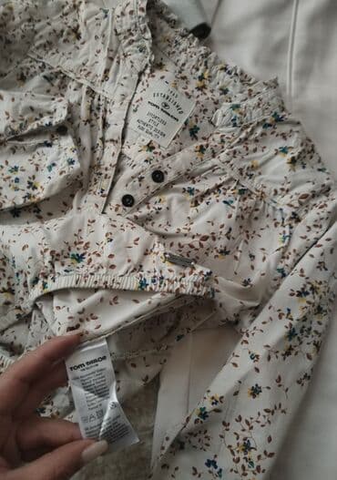 duks sa krznom: Tom Tailor, XS (EU 34), Cotton, Floral, Print, color - Multicolored — 1