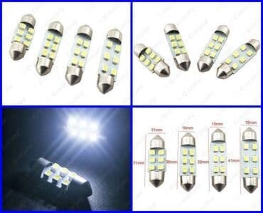 zvezdano nebo auto: Slika 1 120din Led sijalica T10 smd 4 (1) bela boja 12v, 1w — 10
