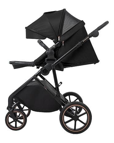 zimski skafanderi za bebe: KIKKA BOO Kolica THEA black set 2u1 sa tvrdom korpom – SKU: KKB2 — 8