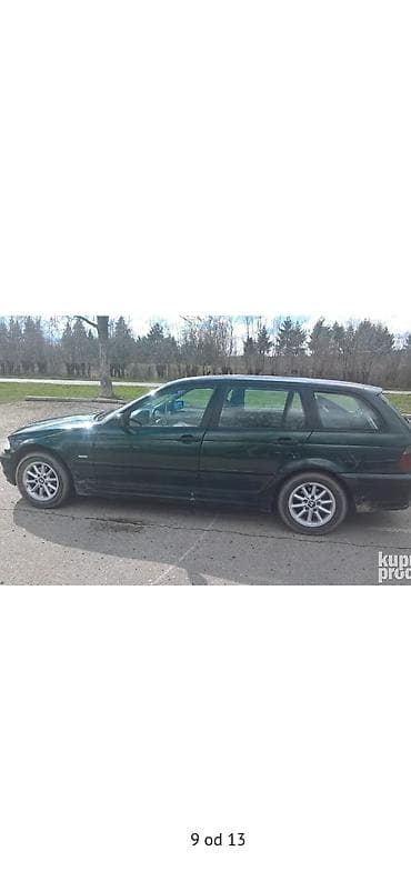 solarni punjac za akumulator: BMW 320d Touring (E46) – karavan, tamnozelena boja. Ključne — 6