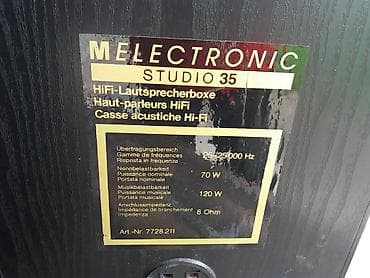 sony 5: Vifa-drajveri i skretnice; Denmark- melectronic S 35. -visoki — 4