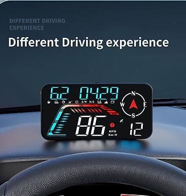 gps za auto pracenje vozila cena: GPS HUD brzinomer za automobil – G12 Univerzalni GPS displej visoke — 2