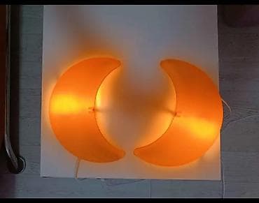 perjane lampe: Dekorativne zidne lampe za dečiju sobu – set raznobojnih modela - — 8