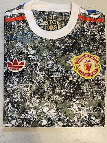 tom tailor majice: Manchester United x The Stone Roses majica – kratki rukav Kolekcija — 2