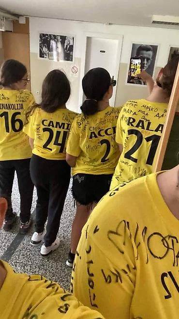 ski odelo 116: . Majice za maturante. Više od 15 boja materijala za izradu — 3