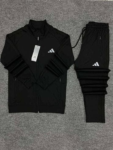 trenerke za punije zene: Trenerka Adidas, bоја - Crna — 2