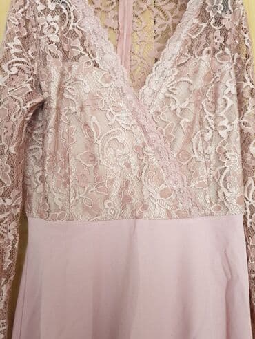 haljine secene ispod grudi: Asos S (EU 36), color - Lilac, Evening, Long sleeves — 3