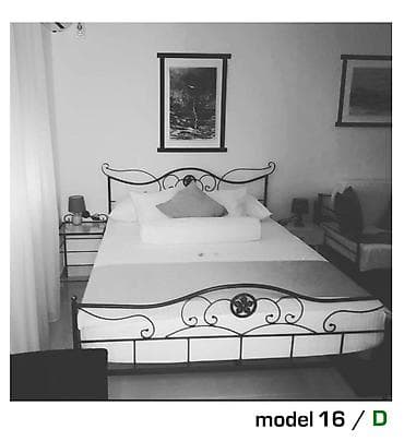 Fotelje: LUX M16 -metalni KREVETI od metala PO MERI lux Minimalistički dizajn — 2