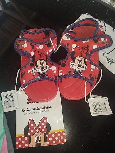 sandale sa perjem: Dečije sandale – dva modela 1) Minnie Mouse dečije badi-sandale - — 1