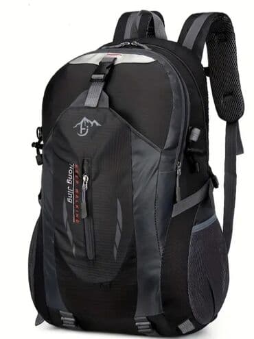 torbe zenske carpisa: Planinarski ranac – crna boja, kapacitet 40L - Prostran glavni — 2