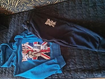 kosulja i dzemper: Lonsdale dečiji komplet – dukserica sa kapuljačom + trenerka - Brend — 1