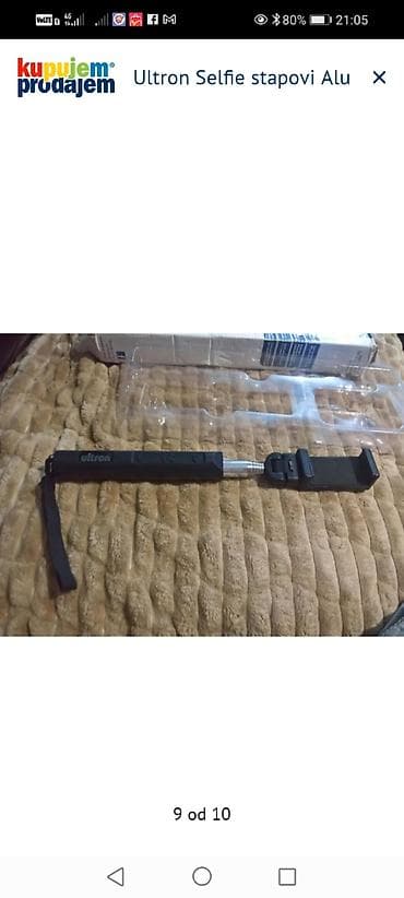 rep od sirene: Ultron Selfie štapovi Alu – komplet za fotografisanje - Teleskopski — 9