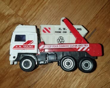 mala sirena igracka: Automobilcic kamion djubretarac Hauling. Ili za prenos papira i suta — 2