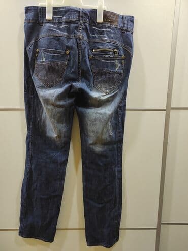 pidzama iz jednog dela: Farmerke Takko Fashion veličina 44. Kao nove iz uvoza. Poluobim struka — 2
