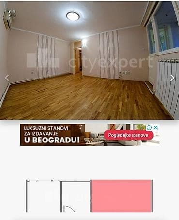 stanovi u beogradu za izdavanje: 1 soba — 1