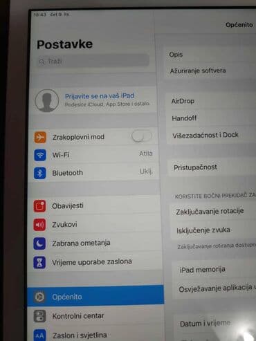 Electronics: Apple iPad tablet - Ekran: 9.7 inča (Retina), - Boja: srebrna — 5