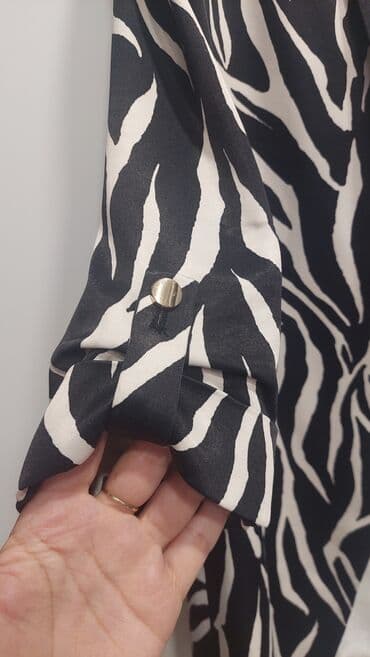 only marka odece: Zara, L (EU 40), Viscose, Animal — 4