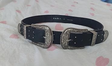 ZARA ženski kaiš, veličina 80. - Model sa duplom kopčom u western