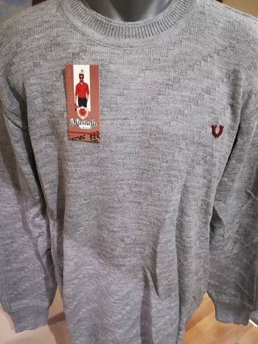 guess dzemper kasmir: Sweater, 2XL (EU 56), color - Grey, Acrylic — 4