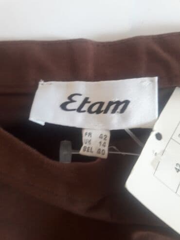 srebrni lancic sa krstom: XL (EU 42), Mini, color - Brown — 1