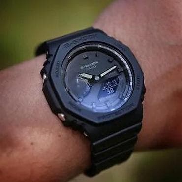 digitalni led rucni satovi: Casio G-Shock GA-2100-1A1 Potpuno NOV sat Casio G-Shock GA-2100-1A1 — 10