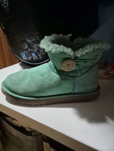 Muška obuća: Ugg mini čizme, bоја - Zelena, 39 — 1