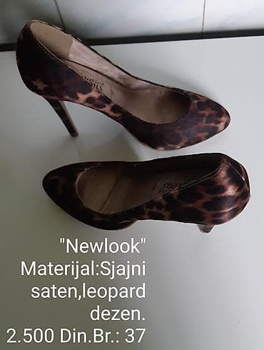 iskrivljen vrat: Ženske salonke „Newlook” - Model: klasične salonke sa špicastim vrhom — 1