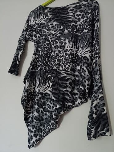 leopard bade mantil: M (EU 38), Leopard, krokodil, zebra, bоја - Šareno — 4